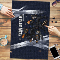 Ninja Raccoon Quasimodo Pizza Heist Puzzle Night Stealth Scene Detailed Pizza Slices