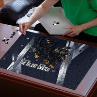 Ninja Raccoon Quasimodo Pizza Heist Puzzle Night Stealth Scene Detailed Pizza Slices