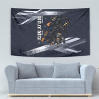 Ninja Raccoon Quasimodo Pizza Heist Tapestry Night Stealth Scene Detailed Pizza Slices