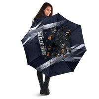 Ninja Raccoon Quasimodo Pizza Heist Umbrella Night Stealth Scene Detailed Pizza Slices
