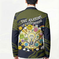 Wish I Lacked Critical Thinking Skills Y'all Seem So Happy Frog Blazer Funny Overthinking Meme