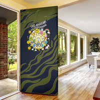 Wish I Lacked Critical Thinking Skills Y'all Seem So Happy Frog Door Cover Funny Overthinking Meme