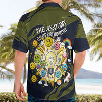 Wish I Lacked Critical Thinking Skills Y'all Seem So Happy Frog Hawaiian Shirt Funny Overthinking Meme