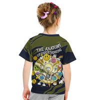 Wish I Lacked Critical Thinking Skills Y'all Seem So Happy Frog Kid T Shirt Funny Overthinking Meme