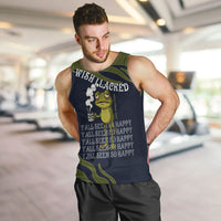 Wish I Lacked Critical Thinking Skills Y'all Seem So Happy Frog Men Tank Top Funny Overthinking Meme