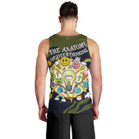 Wish I Lacked Critical Thinking Skills Y'all Seem So Happy Frog Men Tank Top Funny Overthinking Meme