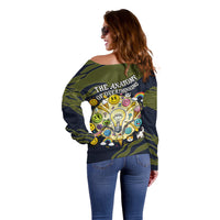 Wish I Lacked Critical Thinking Skills Y'all Seem So Happy Frog Off Shoulder Sweater Funny Overthinking Meme