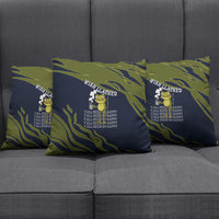 Wish I Lacked Critical Thinking Skills Y'all Seem So Happy Frog Pillow Cover Funny Overthinking Meme