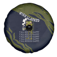 Wish I Lacked Critical Thinking Skills Y'all Seem So Happy Frog Spare Tire Cover Funny Overthinking Meme
