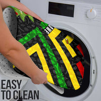 Zimbabwe Christmas Bathroom Set with Flag Colors Xmas Tree and Holiday - Wonder Print Shop