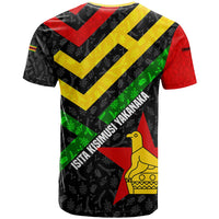 Zimbabwe Christmas T Shirt with Flag Colors Xmas Tree and Holiday - Wonder Print Shop