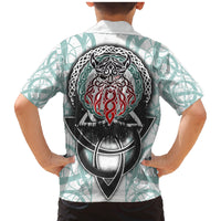 Vking Odin Family Matching Mermaid Dress and Hawaiian Shirt God Of Asgard - Wonder Print Shop