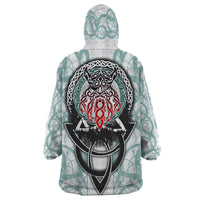 Vking Odin Wearable Blanket Hoodie God Of Asgard - Wonder Print Shop