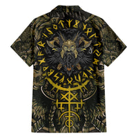 Viking Warrior Family Matching Off Shoulder Short Dress and Hawaiian Shirt - Wonder Print Shop