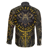 Viking Warrior Family Matching Off Shoulder Short Dress and Hawaiian Shirt - Wonder Print Shop