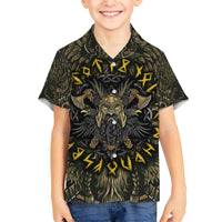 Viking Warrior Kid Hawaiian Shirt - Wonder Print Shop