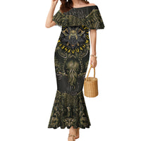 Viking Warrior Mermaid Dress - Wonder Print Shop