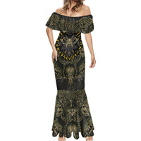 Viking Warrior Mermaid Dress - Wonder Print Shop
