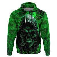 Skull Hoodie Try Again Tomorrow - Wonder Print Shop