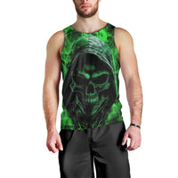 Skull Men Tank Top Try Again Tomorrow - Wonder Print Shop
