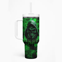 Skull Tumbler With Handle Try Again Tomorrow - Wonder Print Shop