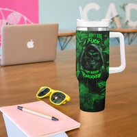 Skull Tumbler With Handle Try Again Tomorrow - Wonder Print Shop