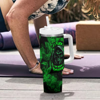 Skull Tumbler With Handle Try Again Tomorrow - Wonder Print Shop