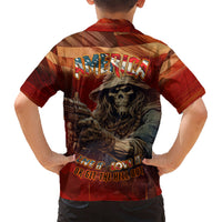 America Live It - Love It Or Get The Hell Out Kid Hawaiian Shirt - Wonder Print Shop