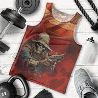 America Live It - Love It Or Get The Hell Out Men Tank Top - Wonder Print Shop