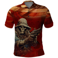 America Live It - Love It Or Get The Hell Out Polo Shirt - Wonder Print Shop