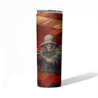 America Live It - Love It Or Get The Hell Out Skinny Tumbler - Wonder Print Shop