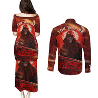 You Inspire My Inner Serial Killer Couples Matching Puletasi Dress and Long Sleeve Button Shirts - Wonder Print Shop