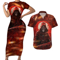 You Inspire My Inner Serial Killer Couples Matching Short Sleeve Bodycon Dress and Hawaiian Shirt - Wonder Print Shop