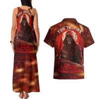 You Inspire My Inner Serial Killer Couples Matching Tank Maxi Dress and Hawaiian Shirt - Wonder Print Shop