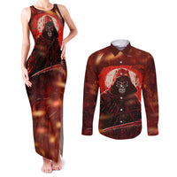 You Inspire My Inner Serial Killer Couples Matching Tank Maxi Dress and Long Sleeve Button Shirts - Wonder Print Shop