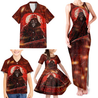 You Inspire My Inner Serial Killer Family Matching Tank Maxi Dress and Hawaiian Shirt - Wonder Print Shop