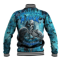 Skull Baseball Jacket Try Again Tomorrow - Wonder Print Shop