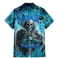 Skull Family Matching Mermaid Dress and Hawaiian Shirt Try Again Tomorrow - Wonder Print Shop