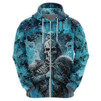 Skull Hoodie Try Again Tomorrow - Wonder Print Shop