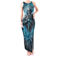 Skull Tank Maxi Dress Try Again Tomorrow - Wonder Print Shop