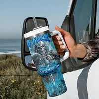 Skull Tumbler With Handle Try Again Tomorrow - Wonder Print Shop