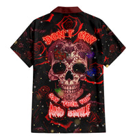 Don't Cry Skull Family Matching Mermaid Dress and Hawaiian Shirt - Wonder Print Shop