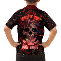 Don't Cry Skull Hawaiian Shirt - Wonder Print Shop