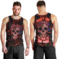 Don't Cry Skull Men Tank Top - Wonder Print Shop