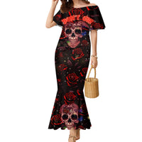 Don't Cry Skull Mermaid Dress - Wonder Print Shop