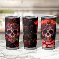 Don't Cry Skull Tumbler Cup - Wonder Print Shop