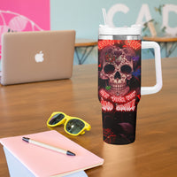 Don't Cry Skull Tumbler With Handle - Wonder Print Shop
