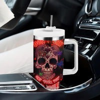 Don't Cry Skull Tumbler With Handle - Wonder Print Shop