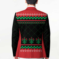 Christmas Cat Blazer with Grumpy Cat in Santa Hat Holiday Lights - Wonder Print Shop