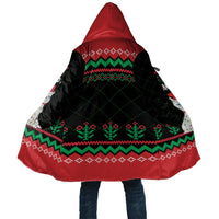 Christmas Cat Cloak with Grumpy Cat in Santa Hat Holiday Lights - Wonder Print Shop